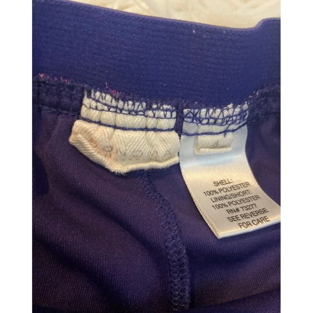 Sonoma girls size 4 blue tulle skort with pink birds and Attached Blue Shorts